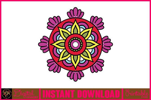Mandala 3D Layered SVG Cut File-58: A Versatile Asset for Creative Projects