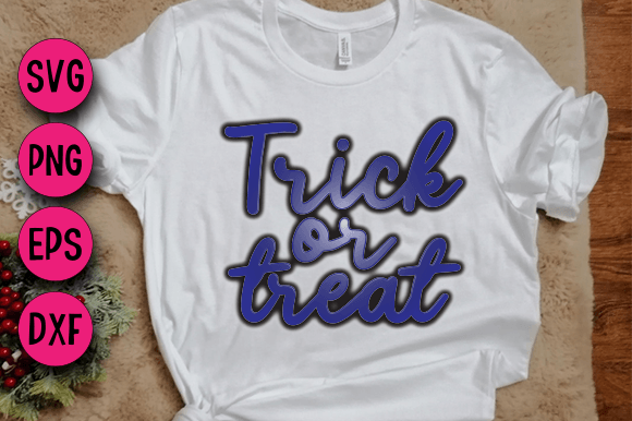 Trick or Treat, 3D SVG Design